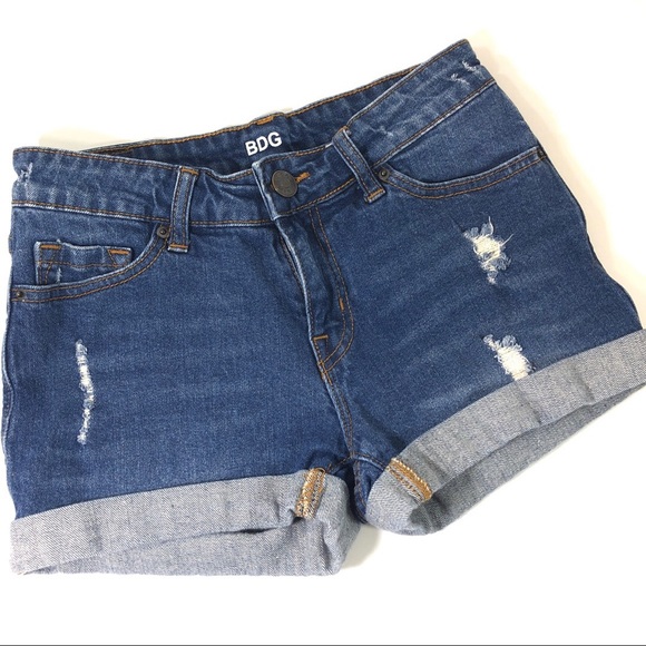BDG Urban Outfitters Pants - 👙BDG Alexa Mid Rise Denim Shorts Distressed